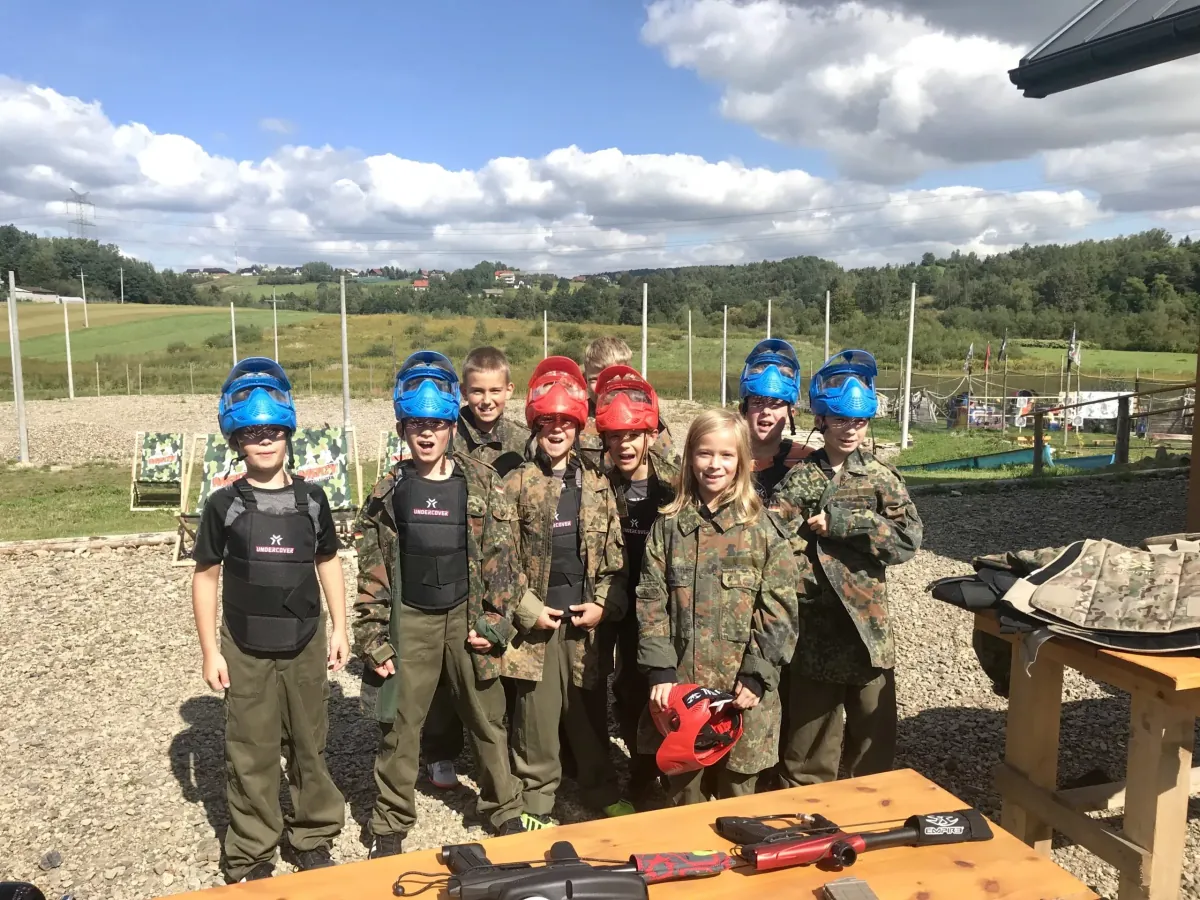 Paintball dla dzieci w Arenie Mocy