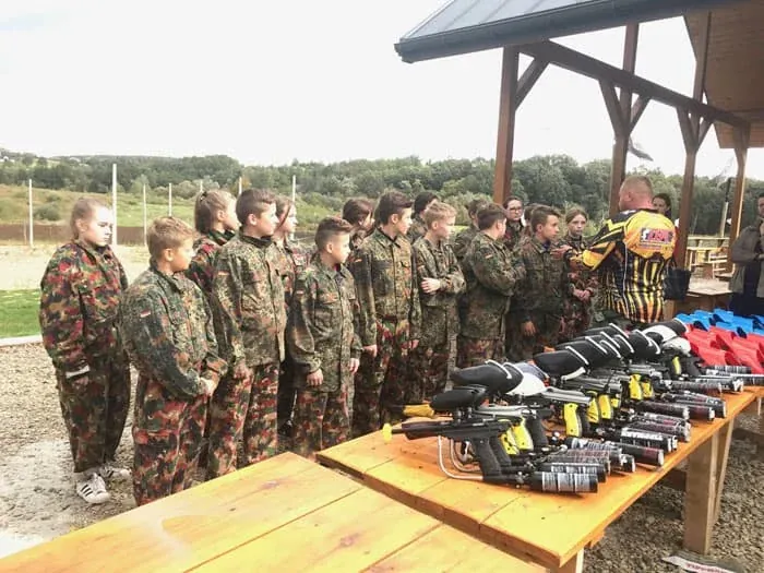 Pakiety paintball dla najmłodszych